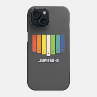 Roland Jupiter 8 Rainbow [Grey] Phone Case