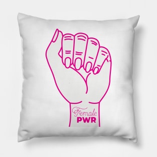 Girls Have the Power to Change the World Pillow