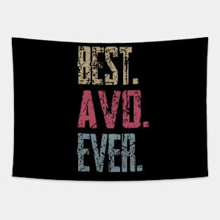Vintage Best Avo Ever Retro Funny Quotes Happy Fathers Day Tapestry