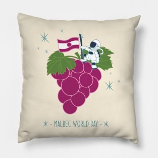 Malbec World Day Pillow