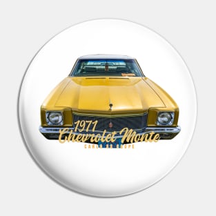 1971 Chevrolet Monte Carlo SS Coupe Pin