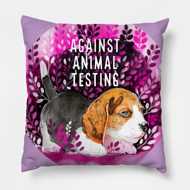 Beagle Pillow by artbysavi