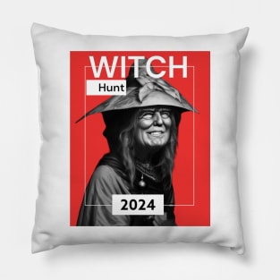 Donald's witch hunt Pillow