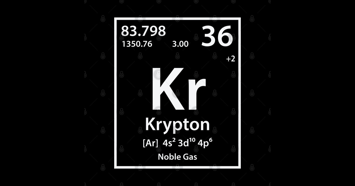 Krypton Element - Krypton - Sticker | TeePublic
