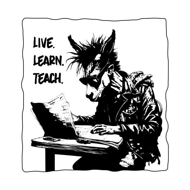 Live. Learn. Teach. by RoughTraces