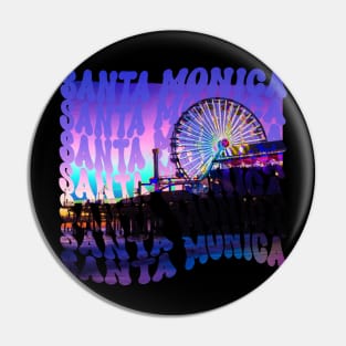 Santa Monica, Santa Monica Pier, Santa Monica Beach, California, SoCal Pin