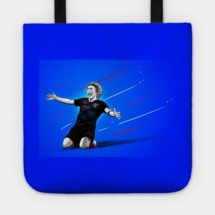 Luka Modric - Croatia 2018 World Cup Football Artwork Tote