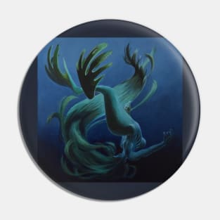 The Undine of the Water Element Pin