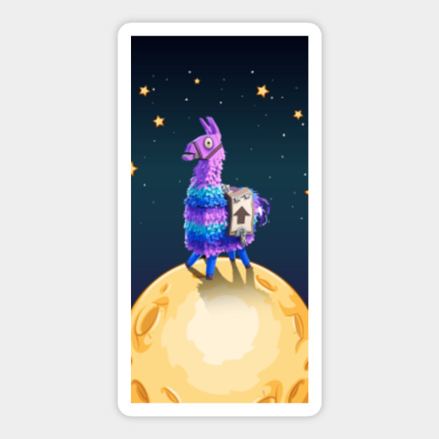 loot llama fortnite case sticker - llama fortnite pinata