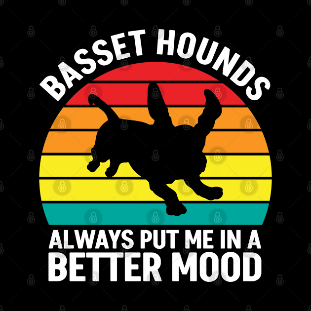 Better Mood Basset Hounds by White Martian