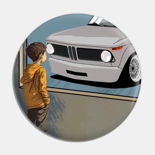 Bmw e10 2002 Kids Dream Pin by Rebellion Store