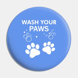 Wash your paws Pin