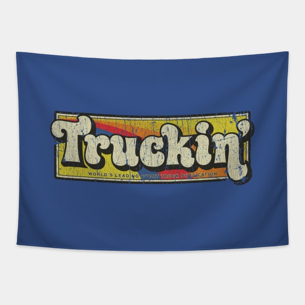 Truckin' Magazine 1975 Tapestry by JCD666