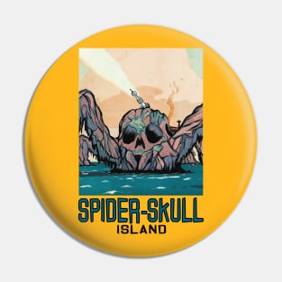 Visit Spider-Skull Island Pin