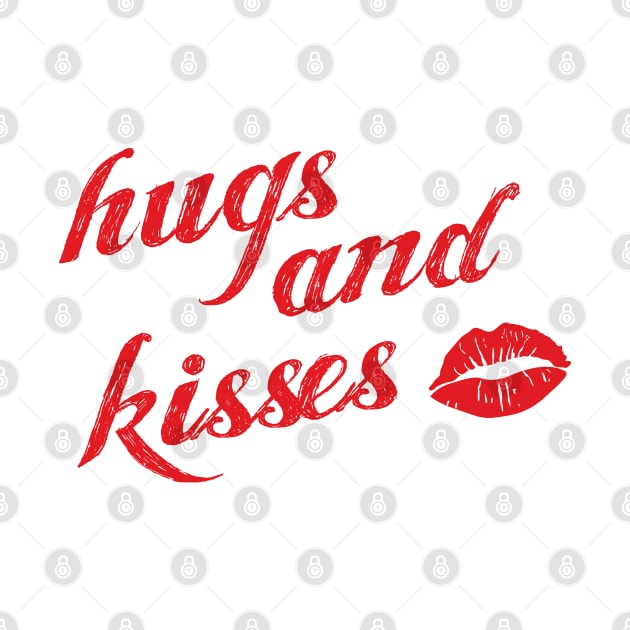Valentine's Day hugs and kisses by AA