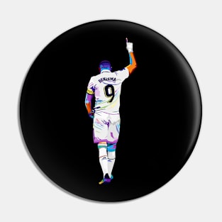 Benzema Wpap Art Pin