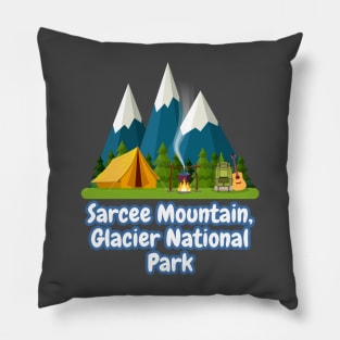 Sarcee Mountain, Glacier National Park Pillow
