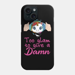 Cute Unicorn Funny Saying Pretty Rainbow Colors Fairytale Phone Case