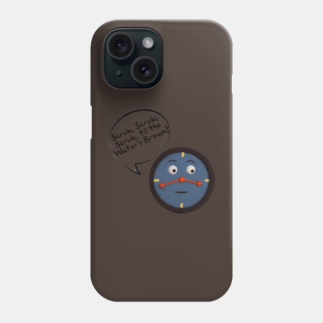 Scrub til the Water’s Brown Phone Case by marisaj4488