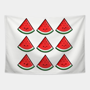 Watermelon emoji Tapestry