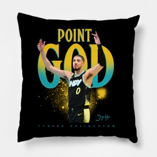 Tyrese Haliburton Point God Pillow