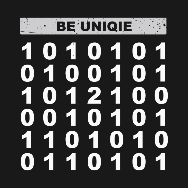 be unique by ThyShirtProject - Affiliate