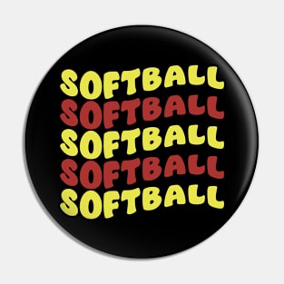 softball Pin