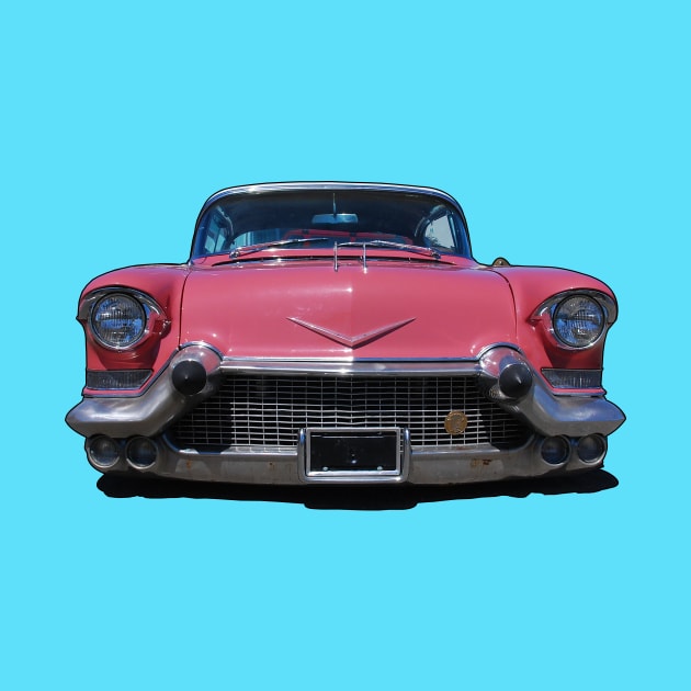 Pink '57 Cadillac front end by JonnyFivePhoto