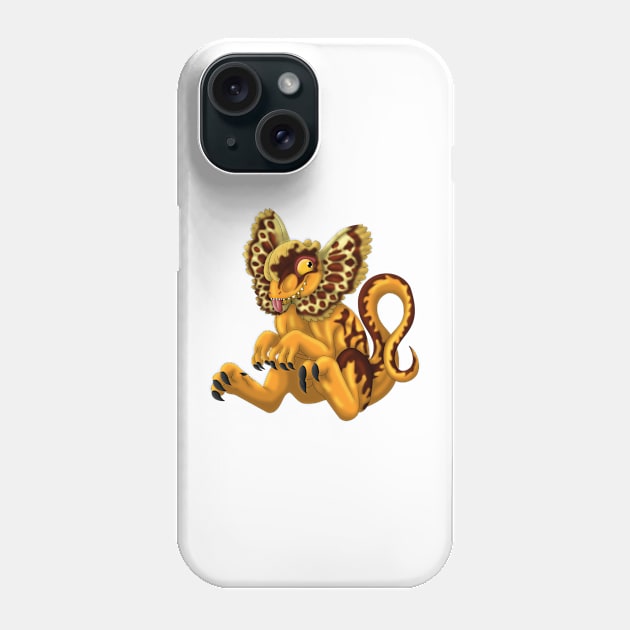 Dilophosaurus: Sunny Phone Case by spyroid101