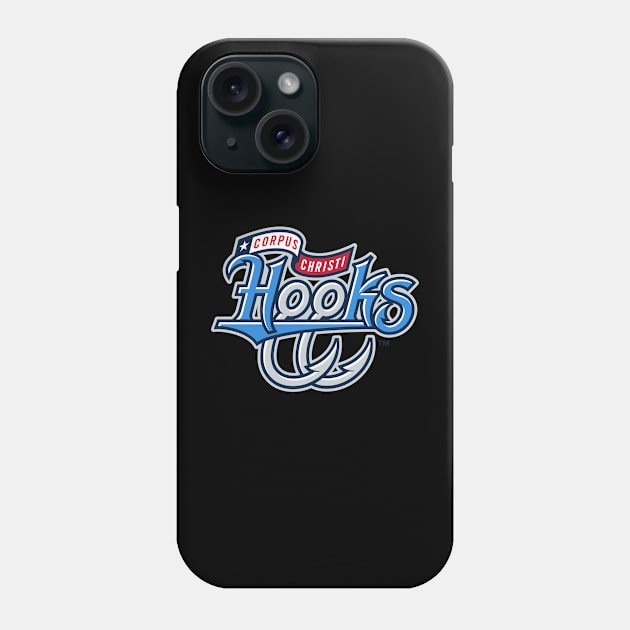 Corpus Christi Hooks Phone Case by Dizzy One