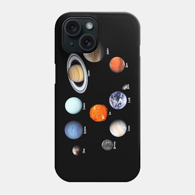 Solar System Phone Case by KHJ