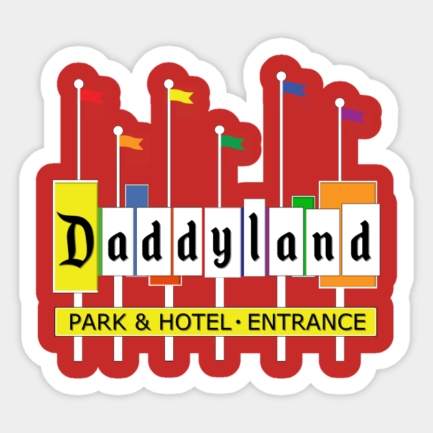 Daddyland - Gay - Sticker