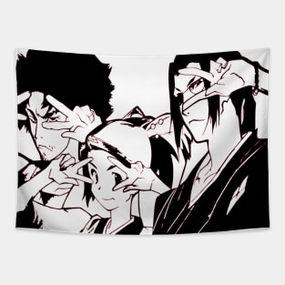 Samurai Champloo Mugen Jin and Fuu Tapestry