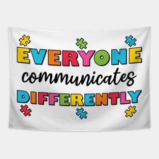 Everyone Communicates Differently Tapestry