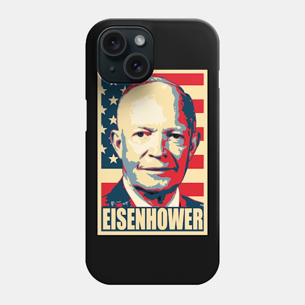 Dwight D Eisenhower Hope Style Phone Case by Nerd_art