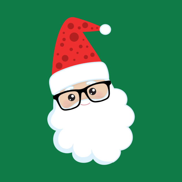 Santa Wearing Glasses by DANPUBLIC