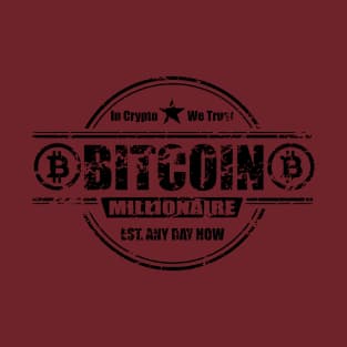 Vintage Bitcoin Millionaire T-Shirt