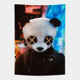 Night PANDA Tapestry