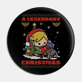 Legendary Christmas Pin