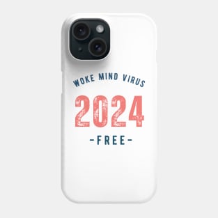 2024 Woke Mind Virus Free Phone Case