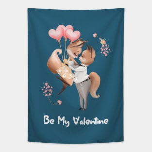 Be My Valentine Tapestry