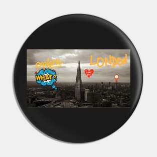 London cityscape and skyscrapers for free Pin