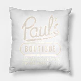 Pauls Boutique White Pillow