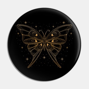 Starry Butterfly Pin
