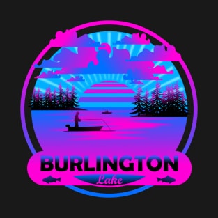 Burlington Lake Town, Vermont Adventure T-Shirt