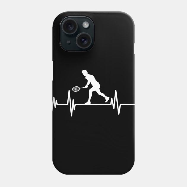 ping-pong ball heartbeat Birthday Table tennis lover Tennis Player Phone Case by mezy