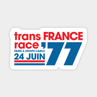 TransFrance Race Design Magnet