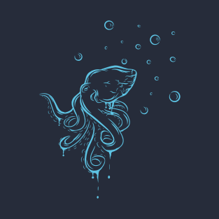 Oceanic Elegance: The Graceful Octopus T-Shirt