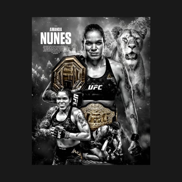 Amanda 'The Lioness' Nunes by Fit-Flex