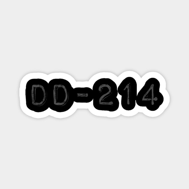 DD-214 Magnet by FlySquareWare